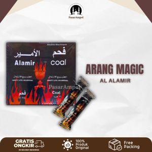 Arang Magic Alamir Coal Arang Mercon Alamir Coal Arang Bukhur Arang Instant Arang Dupa