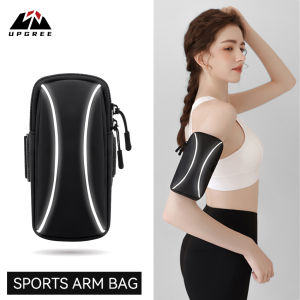 UPGREE Sports Armbands Wrist Bag Fitness Reflective Arm Bag Pouch Bag Sport Bag Running Arm Bag Waterproof Mobile Phone Bag for Outdoor Sport Exercise Workout Running