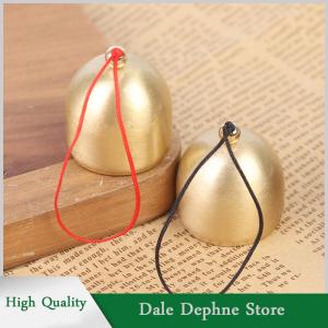 [Dale Dephne] 1pcs โลหะทองแดงระฆังตกแต่งจี้ประตูระฆัง DIY หัตถกรรมลมตีระฆังทำ