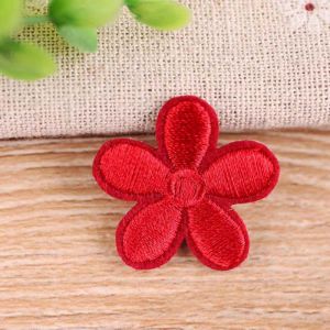 GONUUWGL 10PCS Small Flower Kids Bags Dress Embroidered Clothing Accessories Applique Sewing Patch Iron On Patches Embroidery Stickers