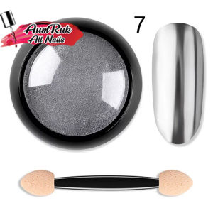 ผงกระจก ผงขัดเล็บ ใช้กับสีทาเล็บเจล 2 กรัม สีมุกออโรร่า