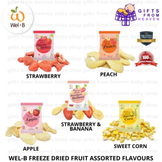 WEL-B FREEZE DRIED FRUIT ASSORTED FLAVOURS | Lazada