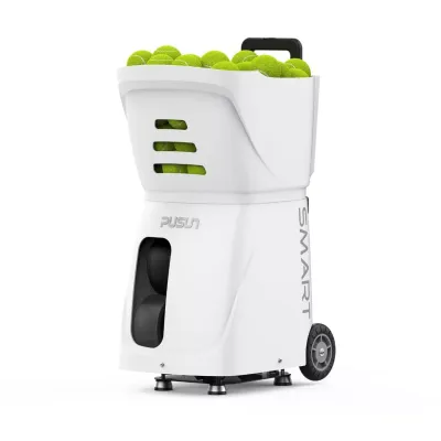 SG（Ready Stock)Pusun PT Smart Pri smart tennis ball machine is suitable for players of all levels and can easily improve their tennis