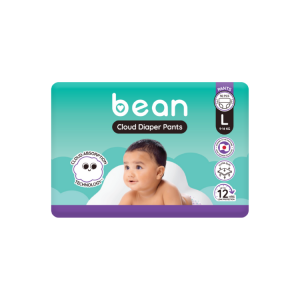 bean Cloud Diaper Pants Large (9-14 kg) - Pack of 30