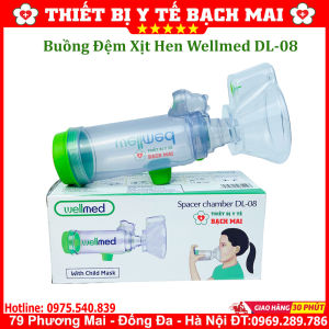 Buồng Đệm Xịt Hen Wellmed DL-08