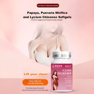 Papaya Pueraria and Wolfberry Soft Capsules Hong Kong Pueraria Mirifica Soft Candy Goji Cucumber Soft Candy Women Instant Nourishing Gel Candy