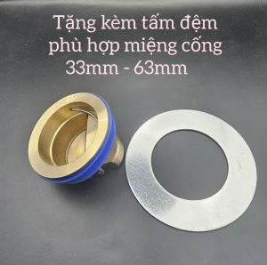 Nắp Đồng Chặn Cống Thoát Nước Sàn Nhà Tắm Chống Côn Trùng Chống Mùi Hôi Thông Minh