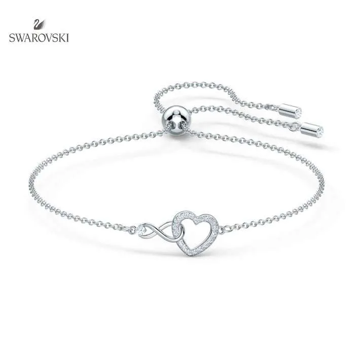 Swarovski infinity shop love bracelet