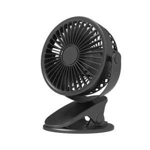 【Flash Sale!!!】15000mAh Kipas Angin USB Clip Mini Fan Rotating Kipas Angin Meja Mini Jepit Portable LED Display Portable Fan Aromaterapi kipas mini