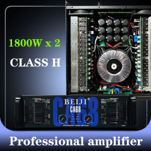 BEIJI CA68 Professional amplifier two channels 1800W high-power 8 ohms audio amplifier