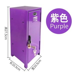 【LDIES】Locker Table Top Cosmetic Storage Storage Cabinet For Girls Kpop Storage Photocard Toploader Sticks