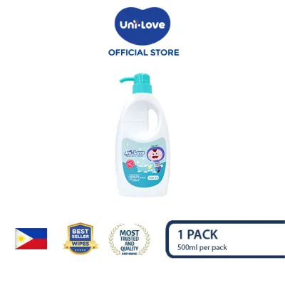 Uni-Love Baby Bottle Cleanser 500ml (Bottle Pump) x1
