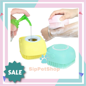 Sikat Mandi Silikon Bath Shower Silicone / Shower Brush Gosokan Mandi Silikon / Dispenser Sabun