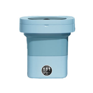 Baby Special Automatic Mini Washing Machine Foldable UV Light Blu-Ray Sterilization Deep Cleansing Washer