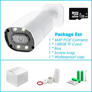 OVERSCAM 6MP POE Security Camera - Outdoor CCTV System | IP66 Waterproof | AI Human Detection | 24/7 Color Night Vision | Plug & Play