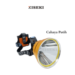 Kiseki Senter Kepala SK9108A Headlamp Hiking Super Bright Cahaya Putih 200wW Gratis Lampu Tambahan