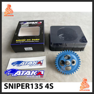 ATAKA CNC Oil Pump Assy High Flow For Yamaha Sniper 135 Classic /MX Motorcycle