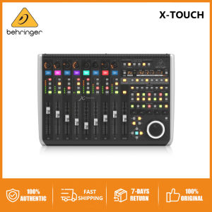 Behringer X-TOUCH Universal Control Surface with 9 Touch-Sensitive Motor Faders LCD Scribble Strips and Ethernet/USB/MIDI Interface