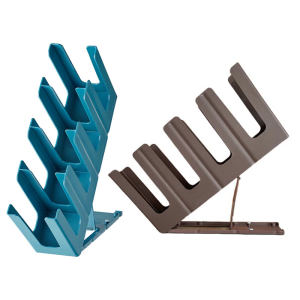 Practical Sturdy Plastic Four Compartments Folding Cup Holder Fashion Accessory for Beverages Shop Operations Use