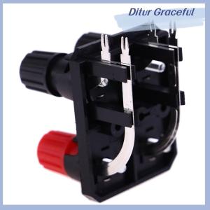 Ditur 2 4 6 Positions Bend Pin External Audio Jack Speaker Amplifier Banana Plug