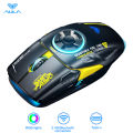 AULA H530 Rechargeable Bluetooth Wireless Gaming Mouse 4800 DPI RGB Lighting Effect Decompression Type-c Gyro Rotation, PC Desktop computer Laptop Office games. 