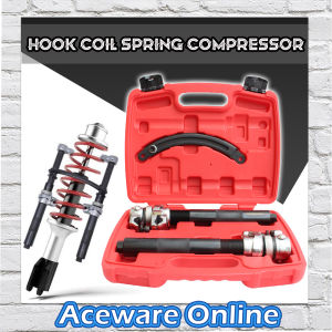 SP6446 HEAVY DUTY HOOK COIL SPRING COMPRESSOR ULTRA RUGGED COIL SPRING COMPRESSOR SHOCK ABSORBER SPRING REMOVER DISASSEMBLY TOOL