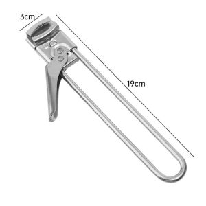 New Multifunctional Stainless Steel Can Opener Adjustable Manual Anti-Slip Can Opener Household Bottle Opening Auxiliary Tool Kitchen Accessories