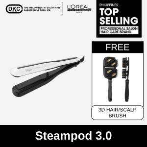 LOreal Professionel Steampod Hair Straightener & Styling Tool Professional Steam Styler For All Hair Types and Textures 24 Hour Frizz Control Smooths and Adds Shine
