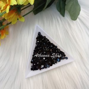 Aksesoris DIY untuk Seni Henna: Menggunakan Rhinestone Black 3mm & 4mm