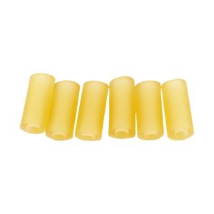 Set of 6 Nonslip Guitar Pickup Tubes Flexible Rubber Texture Guitar Pickup Tube Set for Secure Height Adjustment