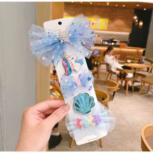 TS -  5Pcs Set Jepit Rambut Kartun Klip Jepitan Anak Gaya Korea Fashion Hair Clip