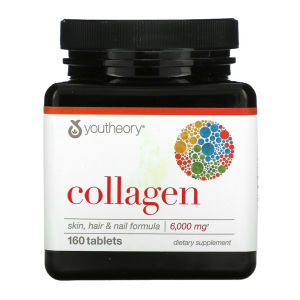 Collagen Peptides Tablets 6000mg w/ Vitamin C  Hydrolyzed Collagen  290 / 160 / 120 Tablets