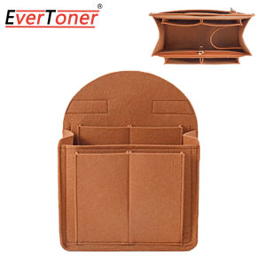 Evertoner nhét đồ bằng nỉ tổ chức túi cho MCM ba lô nhiều túi nội thất chèn Ba lô lưu trữ cho gọn gàng lưu trữ gọn gàng Túi đựng mỹ phẩm