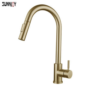 Touch Sensor Stainless Steel Kitchen Faucet with Pull Down Sprayer Smart Kitchen Sink Faucets with Pull Out Sprayer