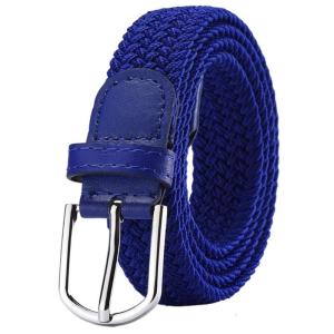 Không có lỗ Thiết kế eo Sash vải co giãn vành đai thắt lưng có thể điều chỉnh trang trí cho Nam Nữ Phi giới tính Quà Tặng sử dụng thường nhật