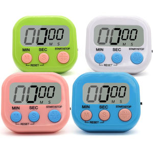 Multi-Function Electronic Timer Learning Management Suitable for Kitchen Study Work Exercise Training Outdoor Activities(not Including Battery).