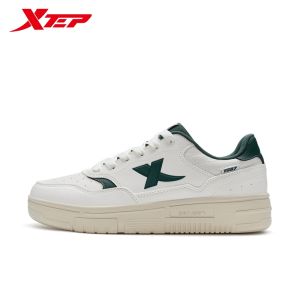 XTEP Mens Couple Skateboard Shoes casual shoes sports sneakers fashion white shoes 876319310029/876318310030