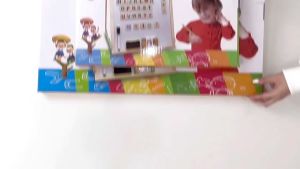 Wooden Material Wooden Blackboard 2in1 Function Double-sided Design Drawing Board Educational Equipment Learning Tool Double-side Ic Board Children Education