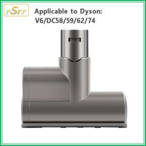 Phụ kiện máy hút bụi đầu hút áp dụng cho Dyson: V6 V7 V8 V10 V11 V15/DC58/59/62/74 Nệm Mite loại bỏ bàn chải đầu hút phụ kiện đội đầu