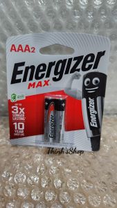 Vỉ 2 viên pin đũa AAA ENERGIZER MAX 1.5V E92 nhập khẩu Singapore