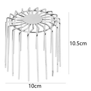 Dizoey Roof Floor Drain Protector Downpipe Strainer Leaf Debris Trap Anti-blocking Gutter Guard Rain Pipe Cap Downspout Drainage Fiting