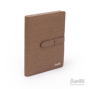 Buku Agenda Planner Cover Kulit Leather Diary Bantex - 7492