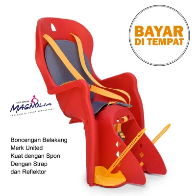 Boncengan Kursi Tempat Duduk Goncengan Sepeda Anak Belakang Lipat CTB MTB Minion Gunung Merk United