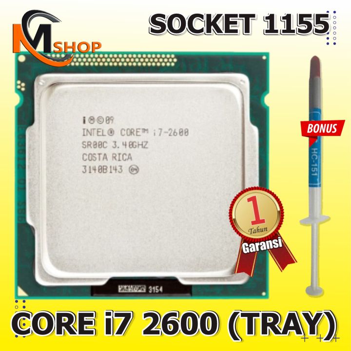 Core i7-2600 (Sandy Bridge) 3.4GHz SR00B LGA1155 中古 H7344 Intel