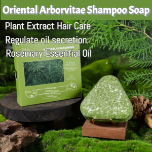 Hair Cleansing Soap Natural Ingredients Polygonum Multiflorum Hair Care Soap One Set Mild Anti-hair