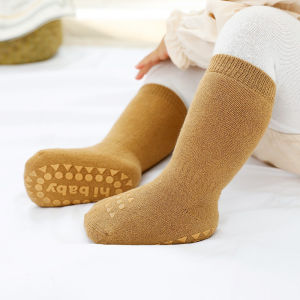 Lawadka Newborn Socks for Girls Anti Slip Cotton Baby Boy Socks Winter Thick Terry Infant Baby Girls Socks Age for 0 to3 Years h260729