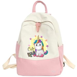 PVJ Tas Ransel Anak Sekolah SD Perempuan Motif Karakter Unicorn Terbaru
