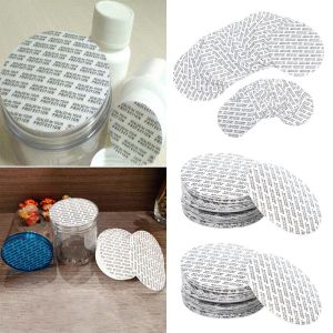 LINHU 200Pcs Set Self-Adhesive Foam Pressure Sensitive Gasket Pressure Sensitive 20MM-95MM PS Pressure Sensitive Gasket Cap Lining Seal Cap Lining Tamper Resistant Seals Cosmetic Jar
