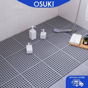 OSUKI Floor Toilet Mat Thick Anti Slip 30 x 30cm