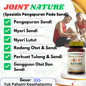 JOINT NATURE Obat Herbal Mengatasi Nyeri Sendi Radang Sendi Serta Gangguan Otot Dan Saraf